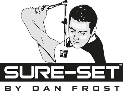 sure-set golf training aid logo